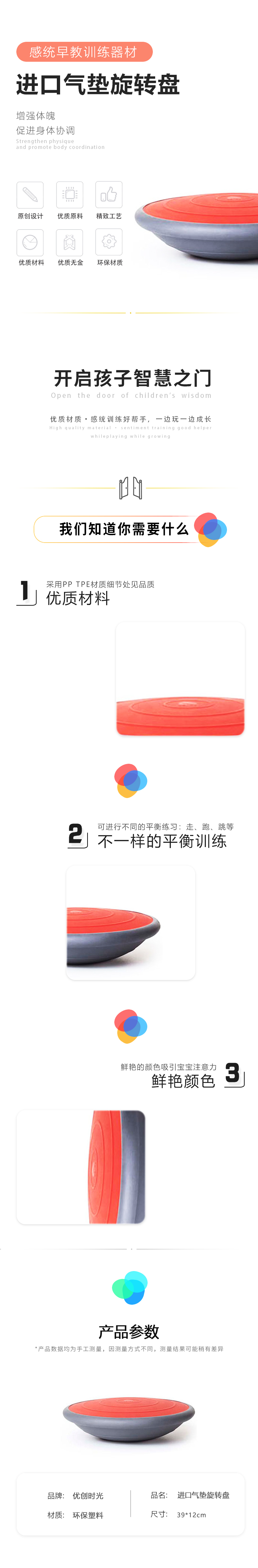 進(jìn)口氣墊旋轉(zhuǎn)盤(圖1)