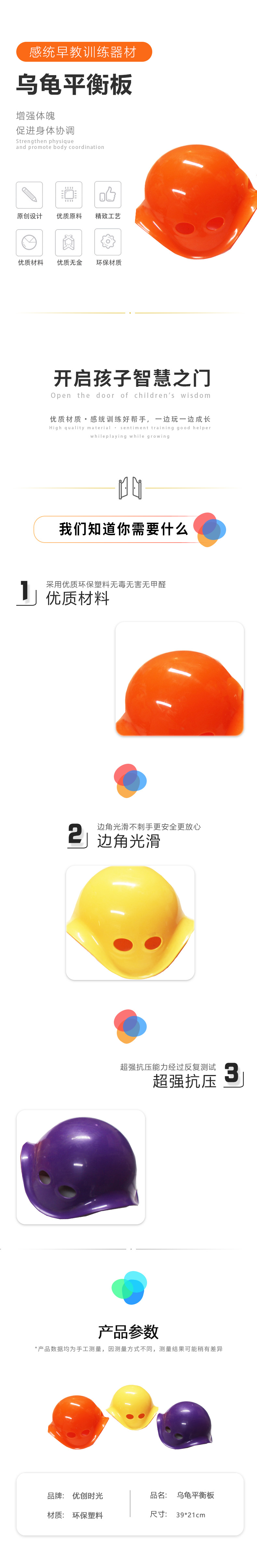 烏龜平衡板(圖1)