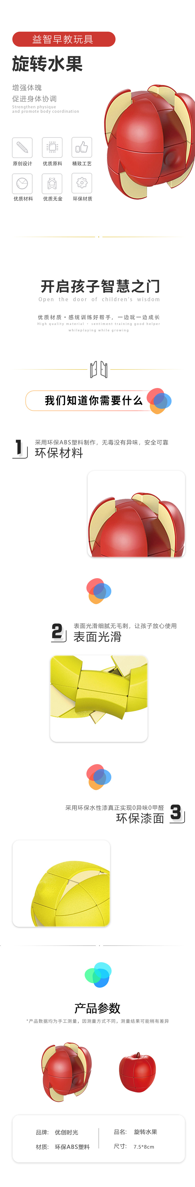旋轉(zhuǎn)水果(圖1)