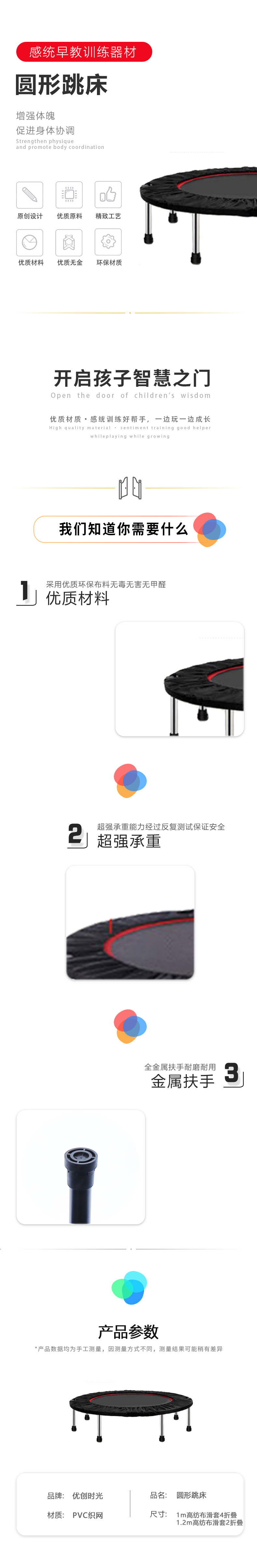 圓形跳床(圖1)